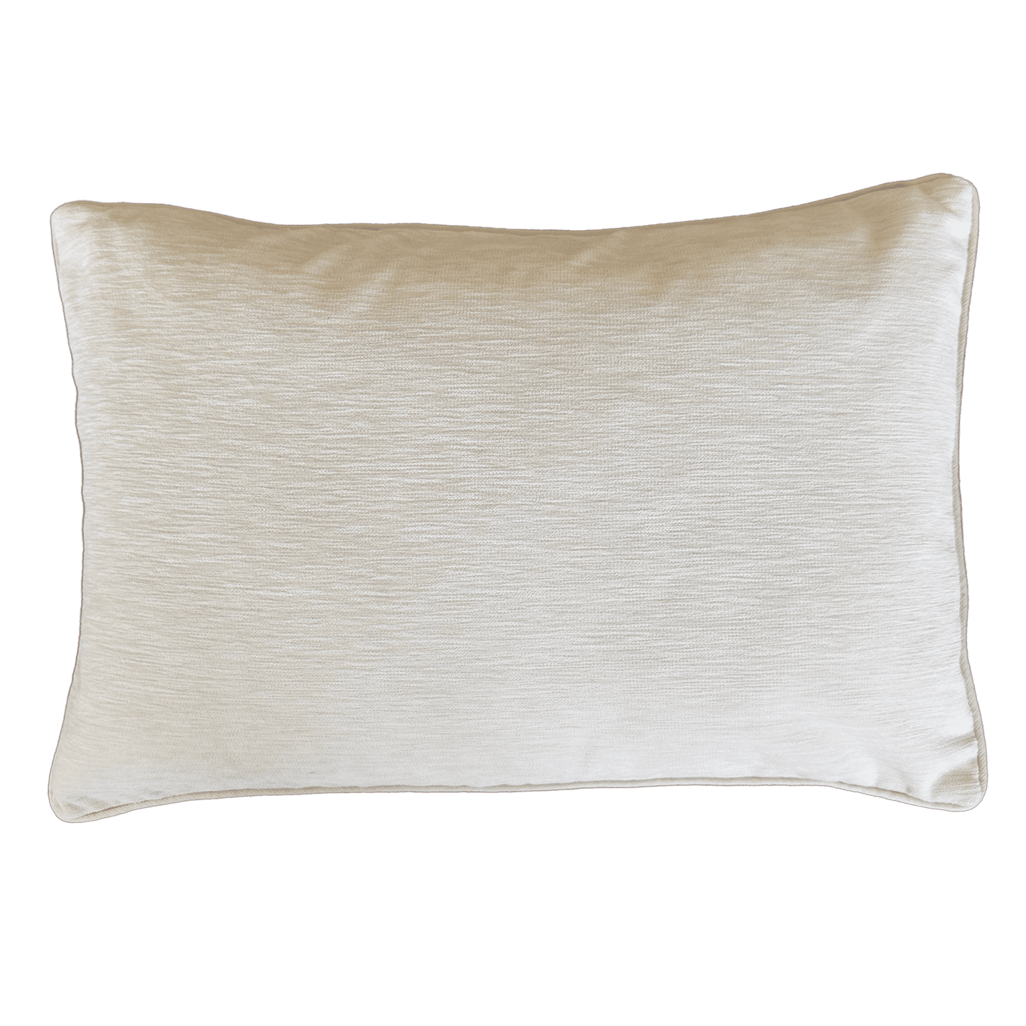 Handmade Blue Diamond silk velvet ikat cushion cover featuring a geometric pattern in blue, grey and ivory with a soft velvet back, 40×60 cm. backside