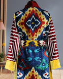 Silk Velvet Ikat Coats Unique – Timeless Elegance and Luxury