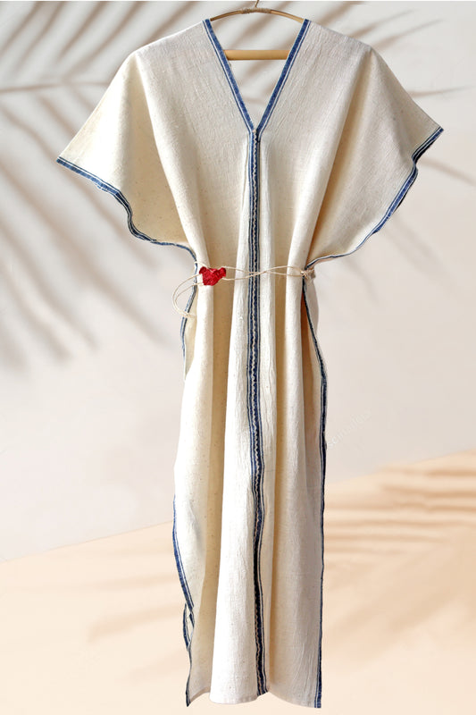 Handwoven Caftan Dress 02