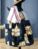 silk velvet ikat oversize bag 001