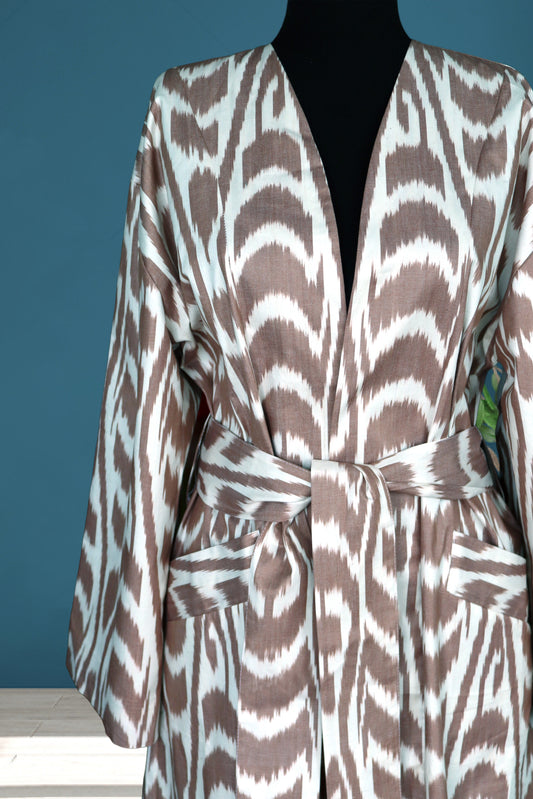 Cotton Ikat Caftan 003