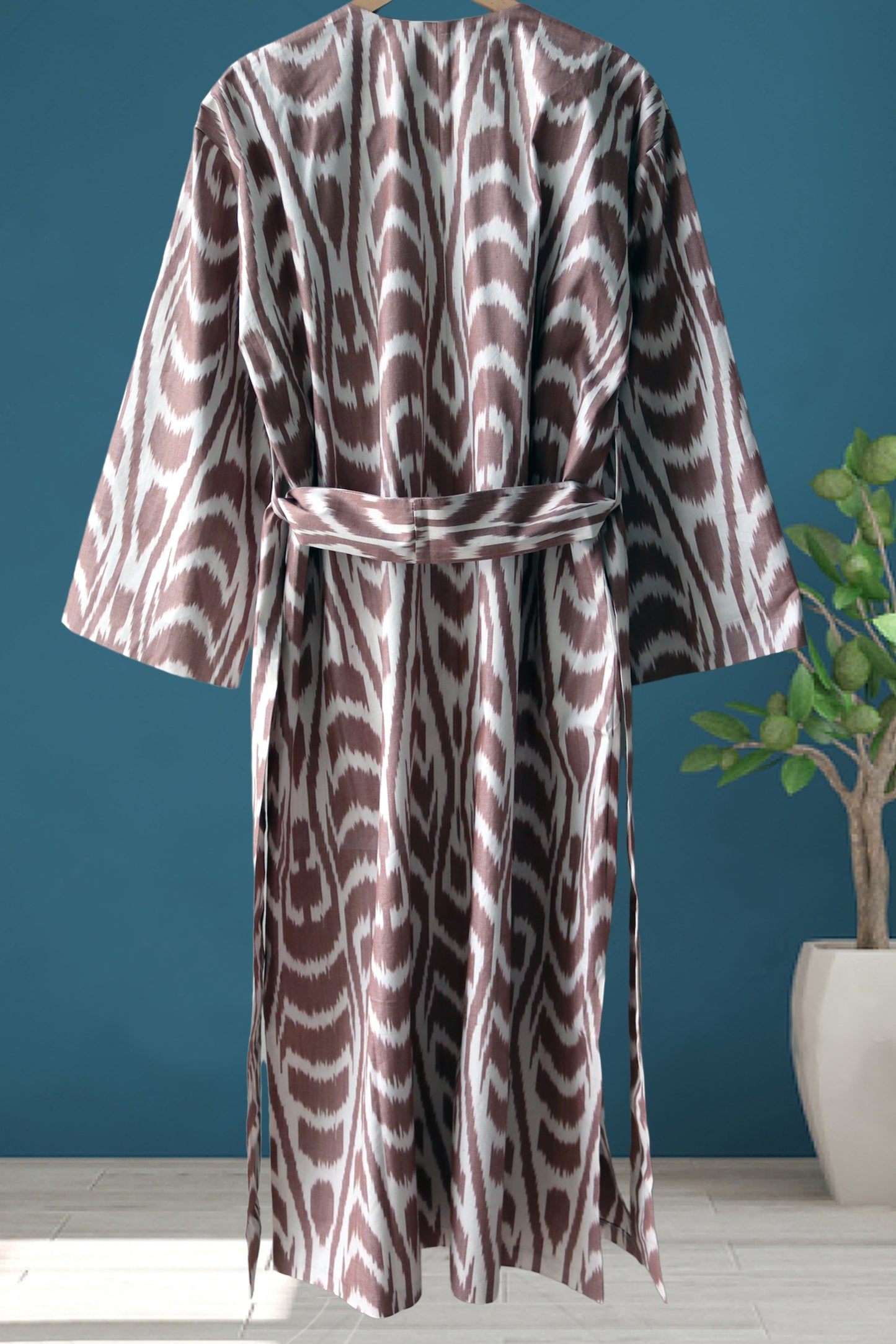 Caftán Ikat de algodón 003