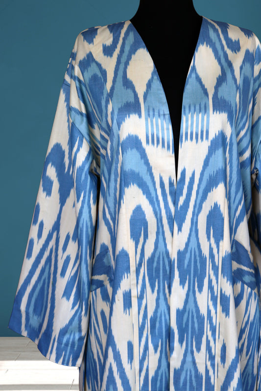 Cotton Ikat Caftan 006