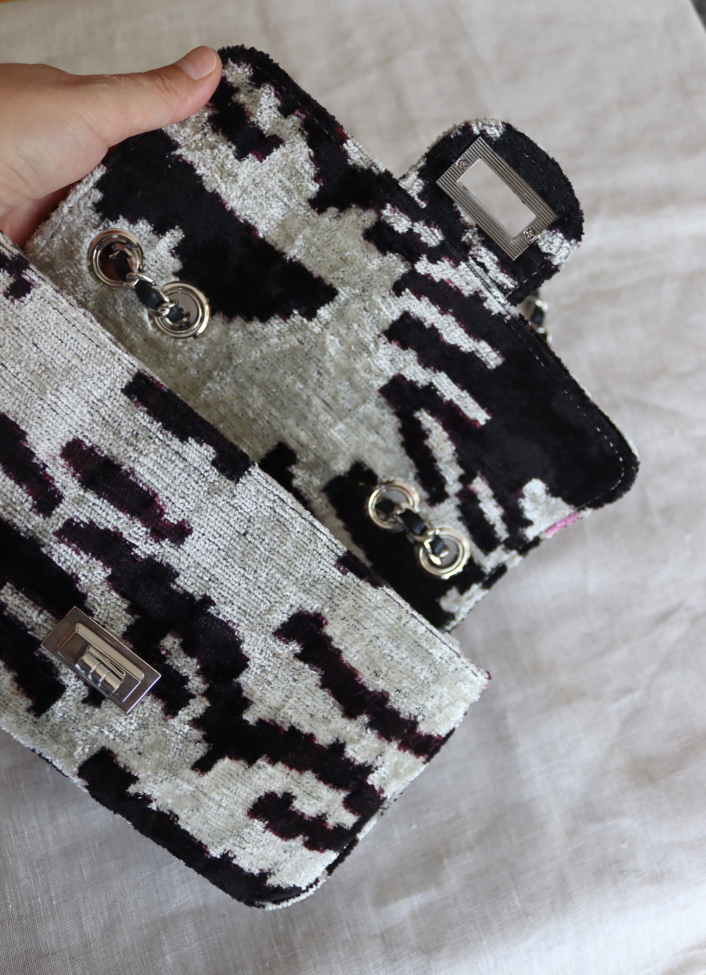 Silk Velvet Mini Coco Bag-092