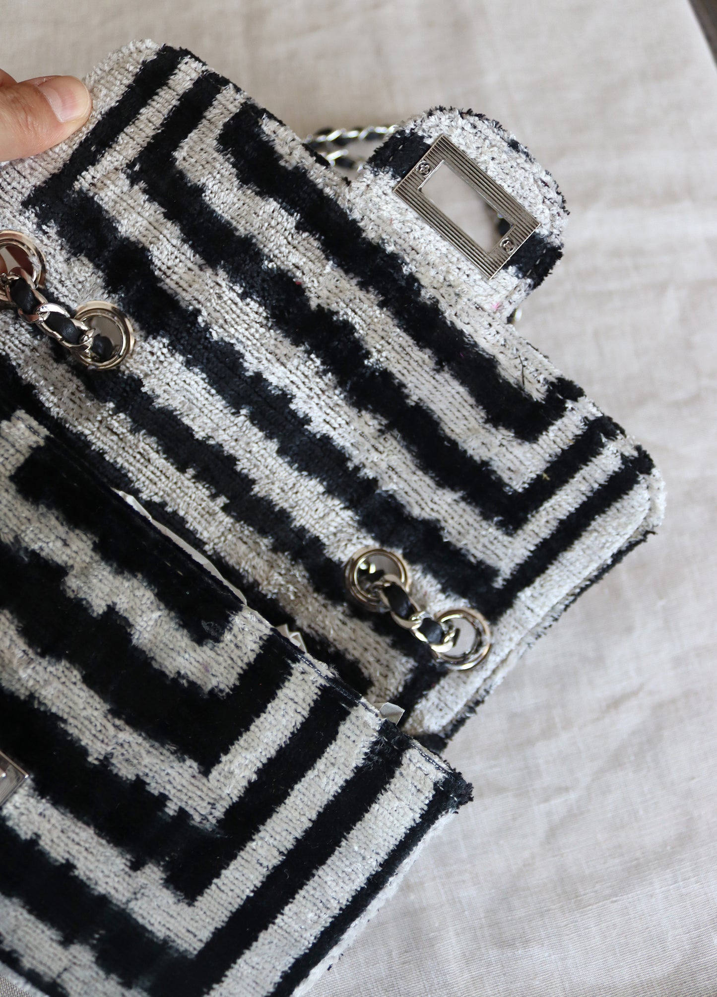 Silk Velvet Coco Bag-098