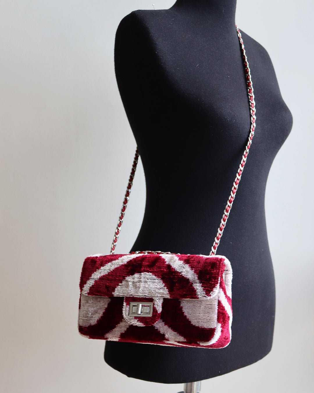 Bolso Coco de terciopelo de seda-076