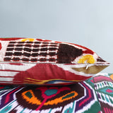 cushion cover silk velvet ikat / silk ikat 40x60cm vs057