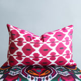 cushion cover silk velvet ikat / silk ikat 40x60cm vs006