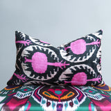 cushion cover silk velvet ikat / silk ikat 40x60cm vs007