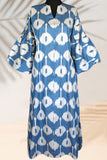 Cotton Ikat Dress 006