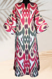 Cotton Ikat Dress 007