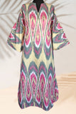 Cotton Ikat Dress 010