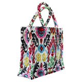 Silk Velvet Ikat Totebag 063