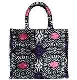Silk Velvet Ikat Totebag 066