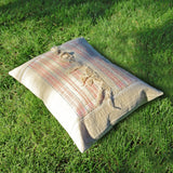 vintage linen cushion 40x60cm vl002