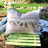 vintage linen cushion 40x60cm vl002