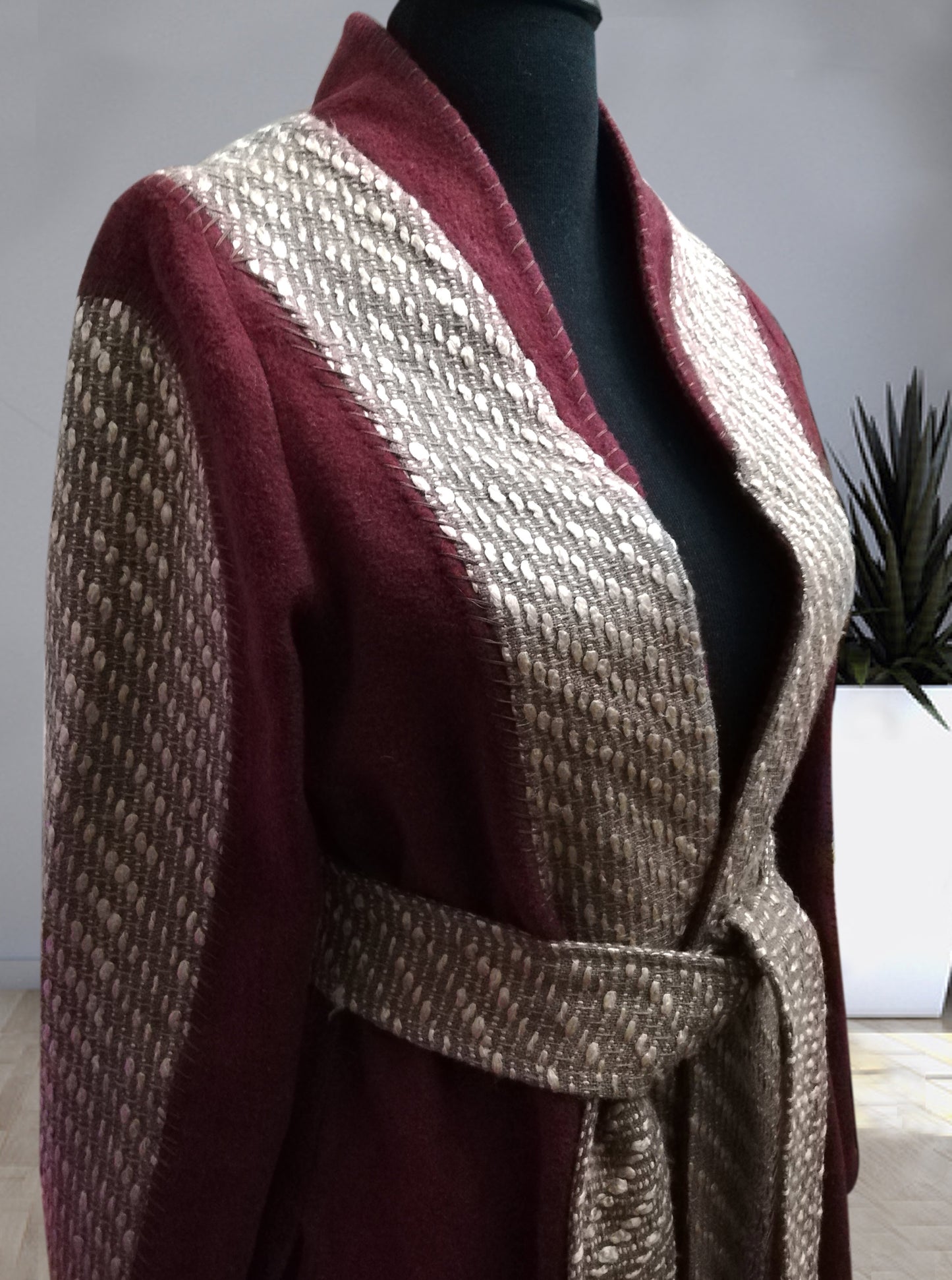 handmade caftan wool&silk