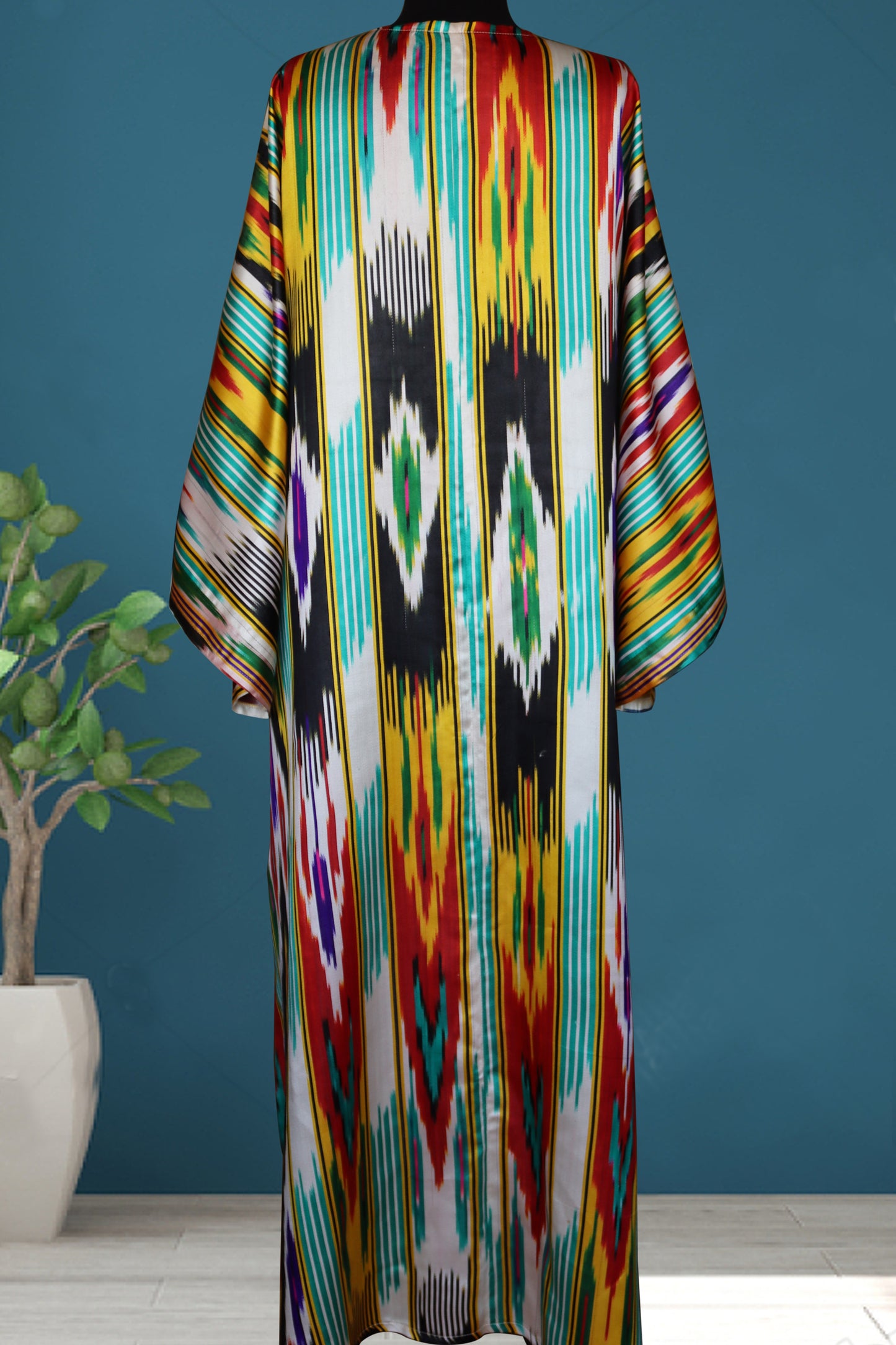 vintage silk ikat kimono vk 017