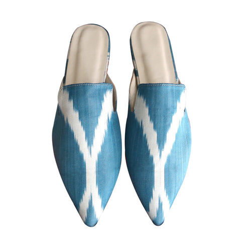silk ikat slippers 018