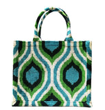 silk velvet ikat totebag 006