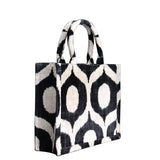 silk velvet ikat totebag 036