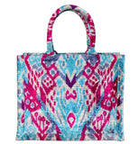 silk velvet ikat totebag 043