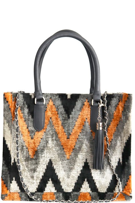Mini totebag, Silk Velvet totebag, dior style totebag, dior book totebag, Ikat bag, women bag, mini bag, mini totebag, leather handle bag, handbag,