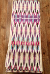 Hand Woven Silk Ikat colorful fabric