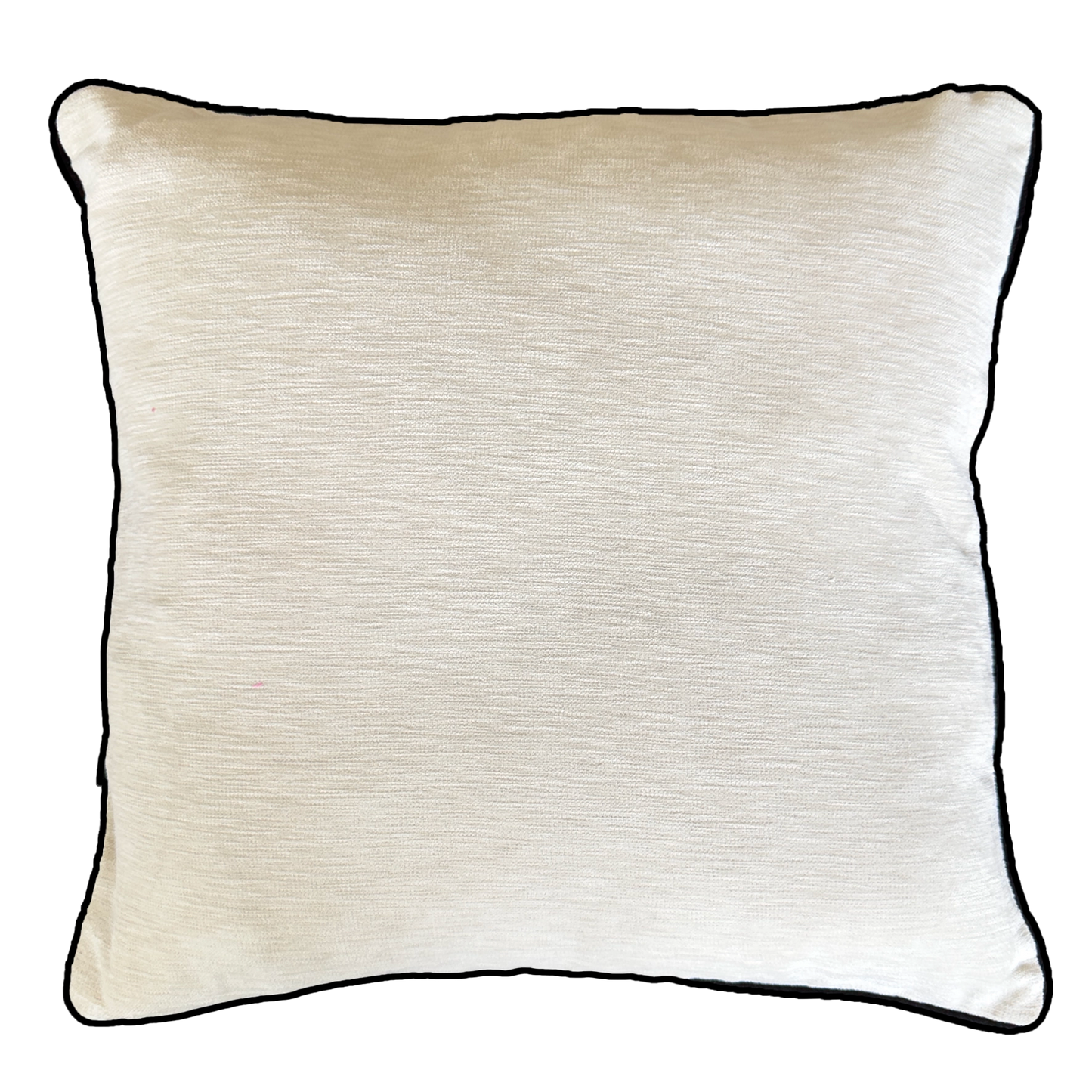 Handmade artisan craftsmanship cushion cover 50x50 cm backside