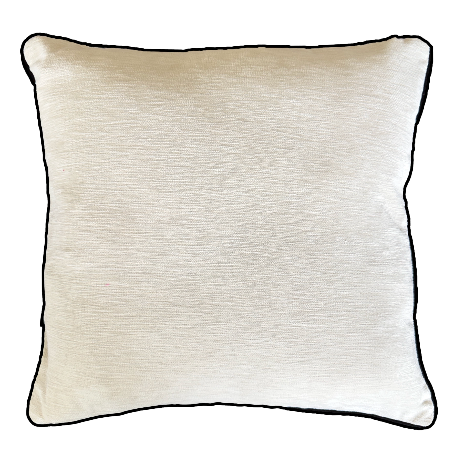 Handmade artisan craftsmanship cushion cover 50x50 cm backside