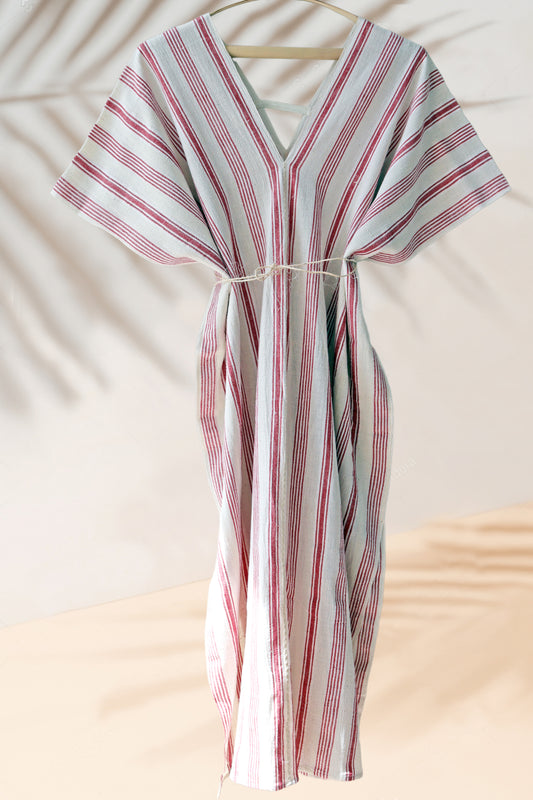 Handwoven Caftan Dress 09