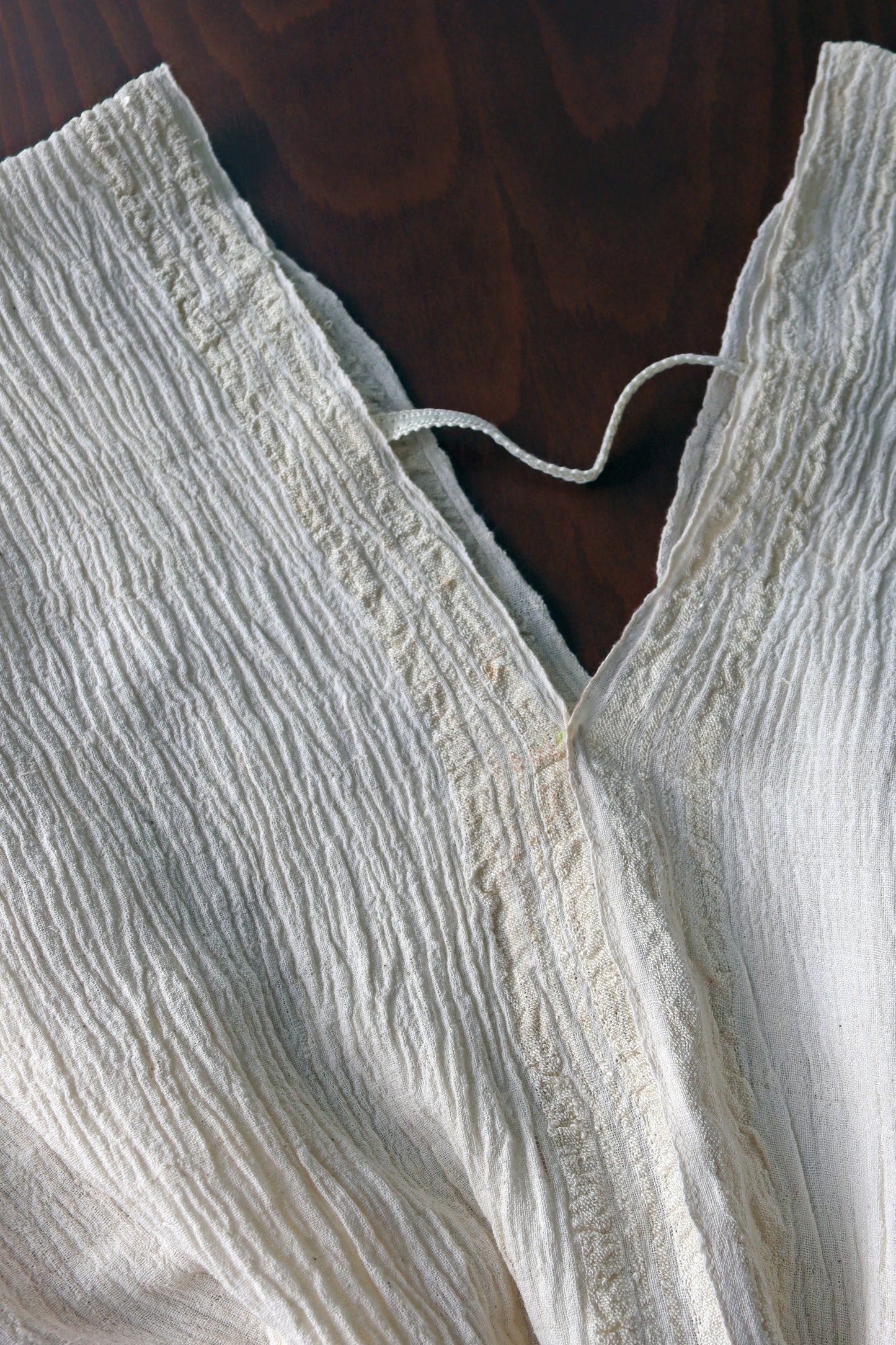 Silk Handwoven Caftan Dress 01