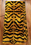 Ikat fabric zebra patern