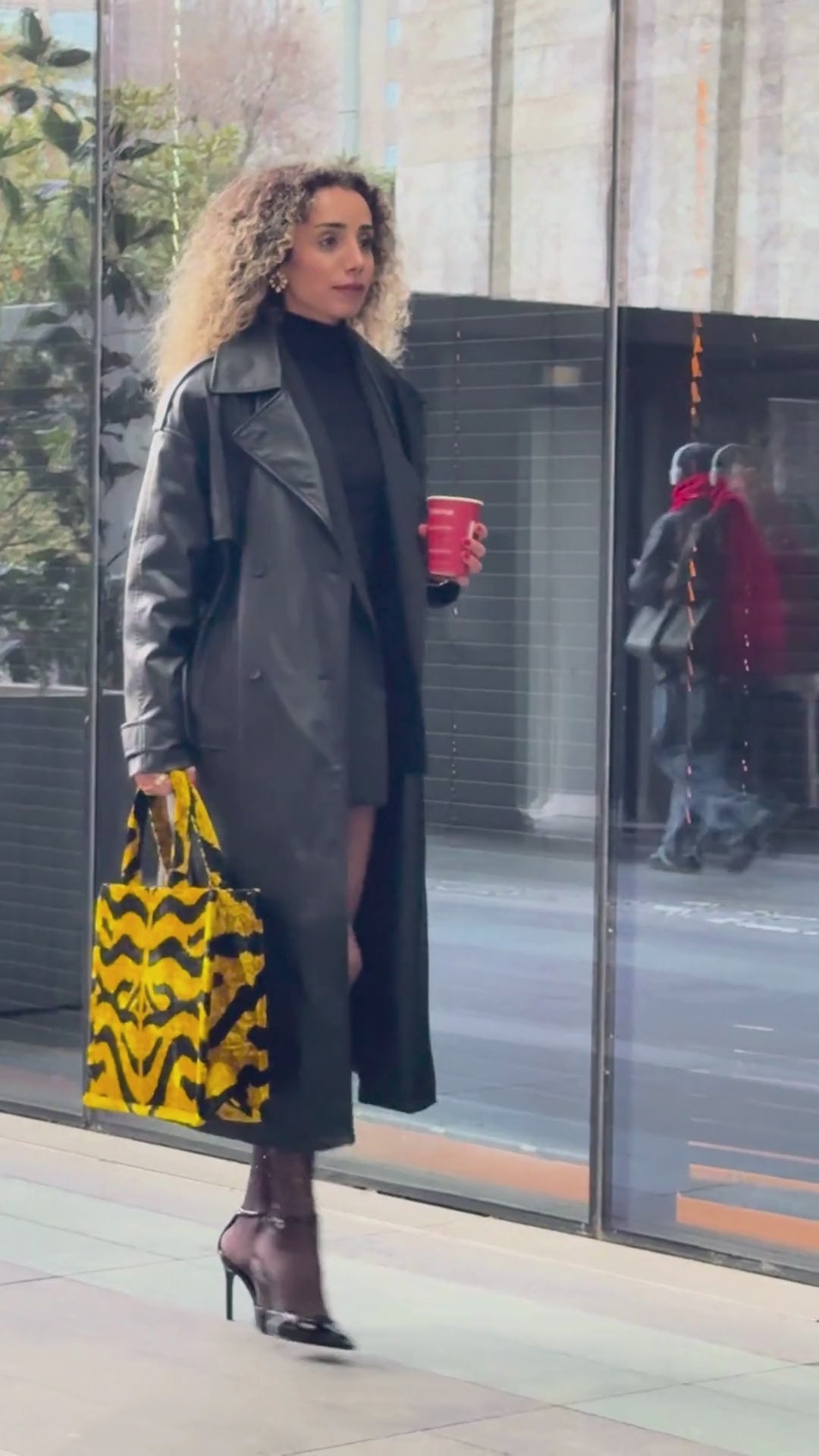 Golden Tiger Silk Velvet Ikat Large Tote Bag – handcrafted with luxurious silk velvet and featuring a bold tiger-stripe pattern. Perfect for adding a statement to your everyday style. Free EU shipping!