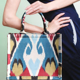 silk ikat mini totebag 008