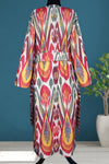 Cotton Ikat Caftan 001