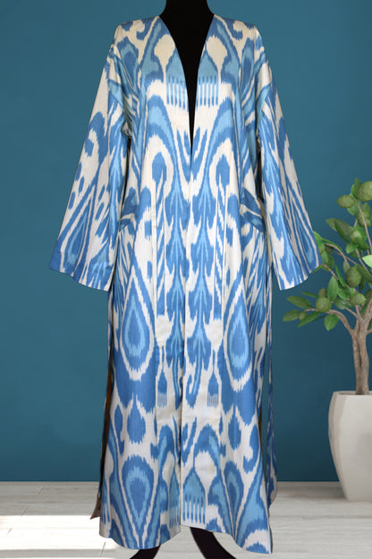 Cotton Ikat Caftan 006
