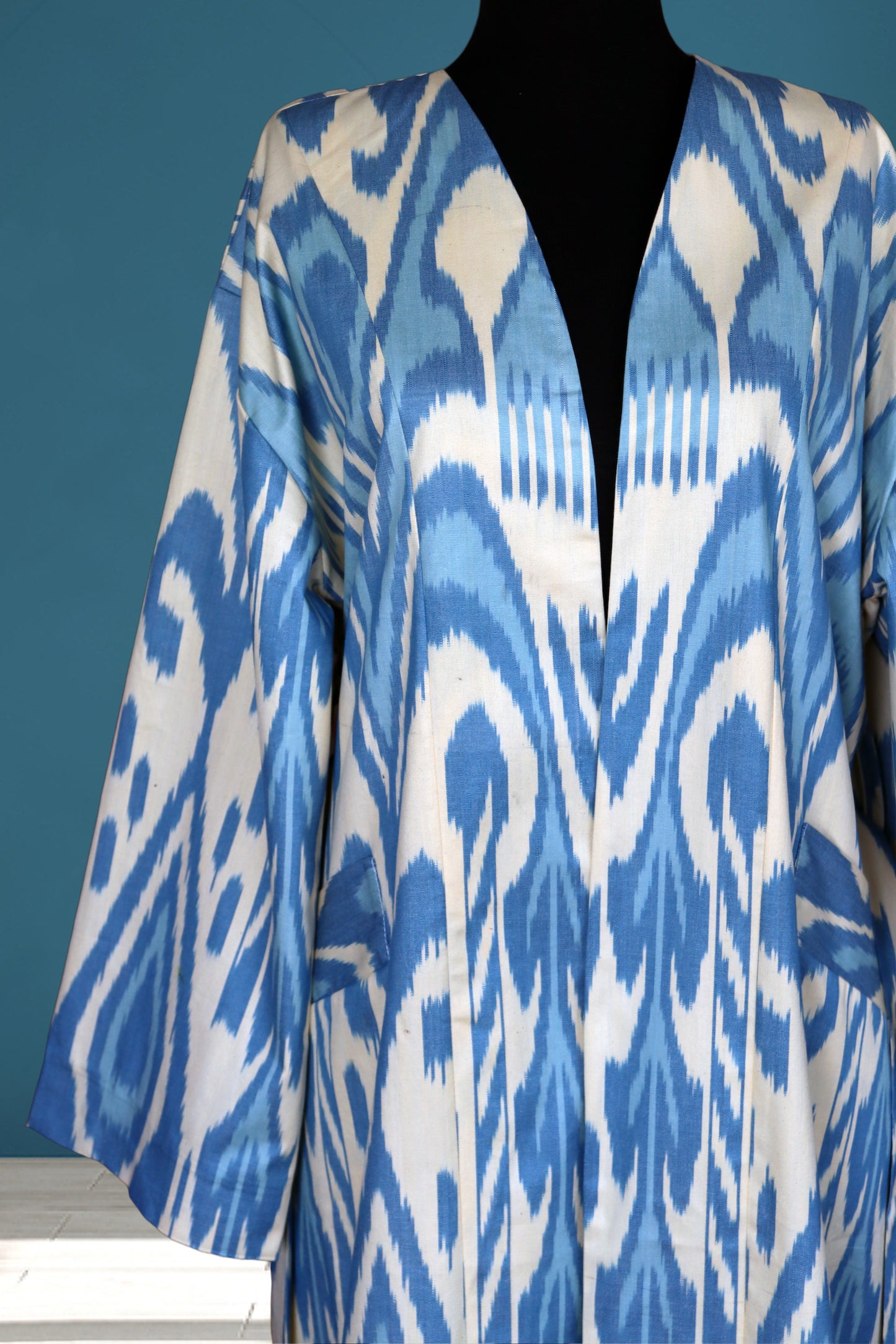 Cotton Ikat Caftan 006