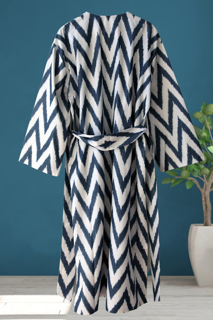 Caftán Ikat de algodón 008