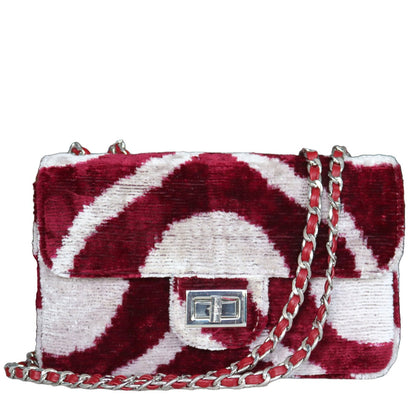Bolso Coco de terciopelo de seda-076