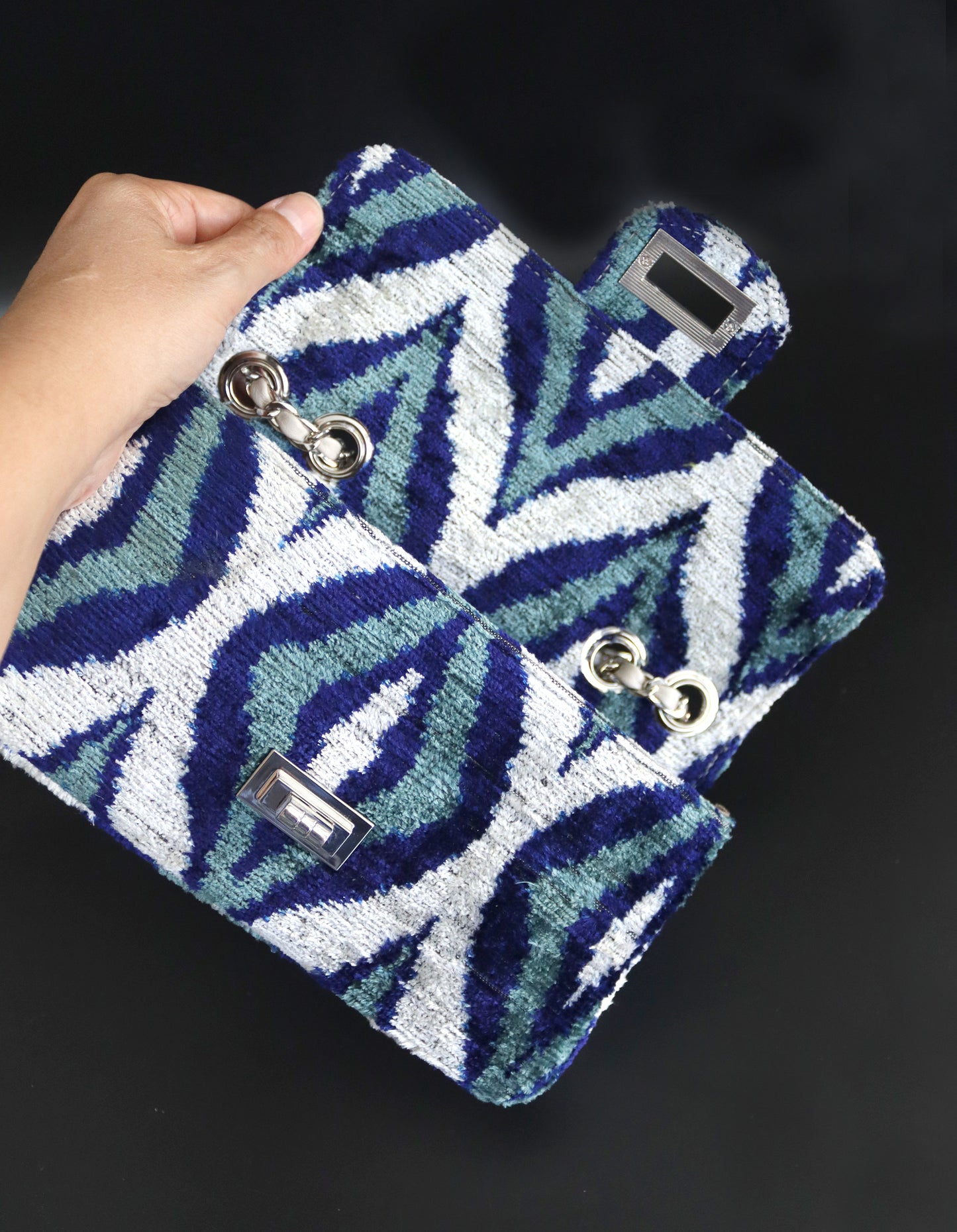 Silk Velvet Mini Coco Bag-053