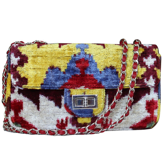 Bolso Coco de terciopelo de seda-057