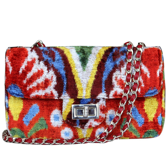 Bolso Coco de terciopelo de seda-058