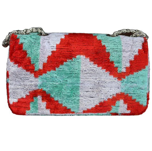 Bolsa de terciopelo de seda Coco-062