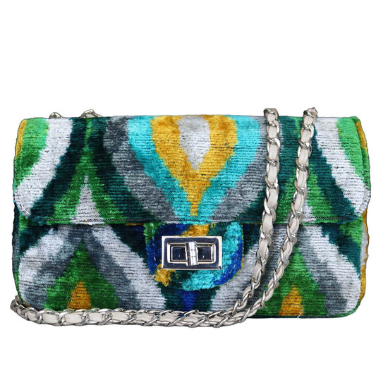 Bolso Coco de terciopelo de seda-067