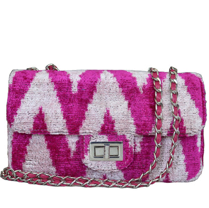 Bolsa de terciopelo de seda Coco-070