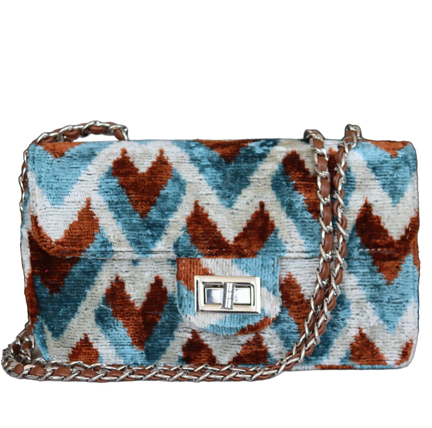 Silk Velvet Mini Coco Bag-071