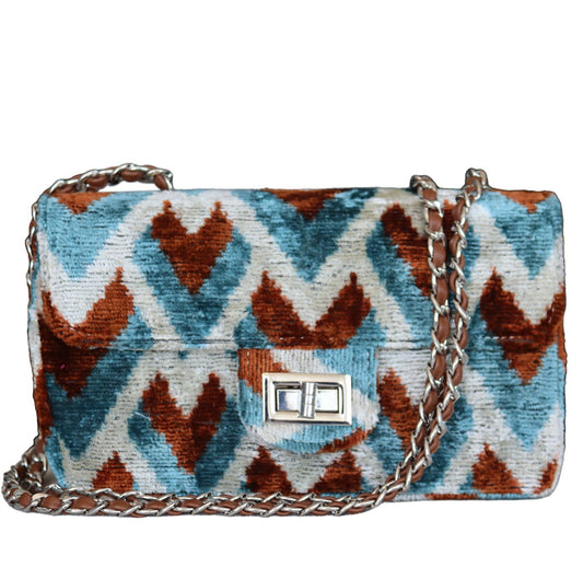 Bolso Coco de terciopelo de seda-071