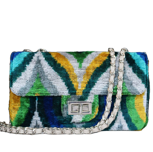 Bolso Coco de terciopelo de seda-072