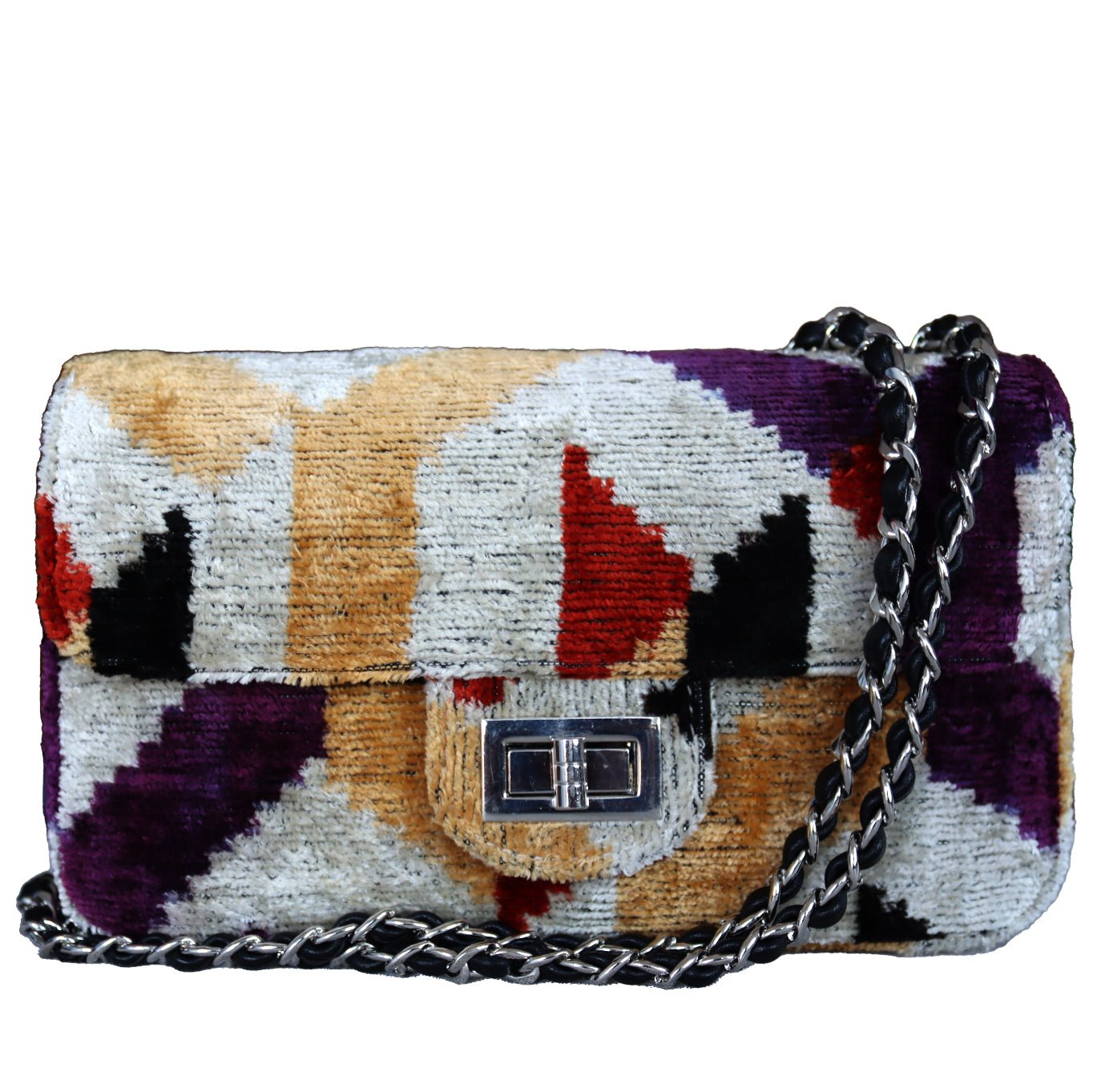Silk Velvet Mini Coco Bag-081